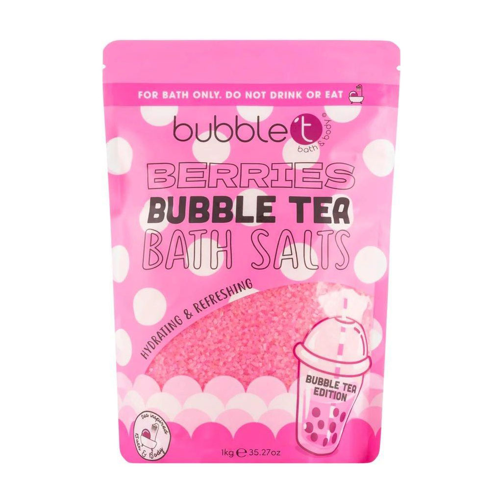 Сіль для ванни Bubble T Tropical Berries Tea Bath Salts, 1 кг